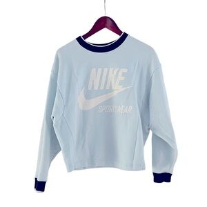 Nike Oversized Blue Sweatshirt size S